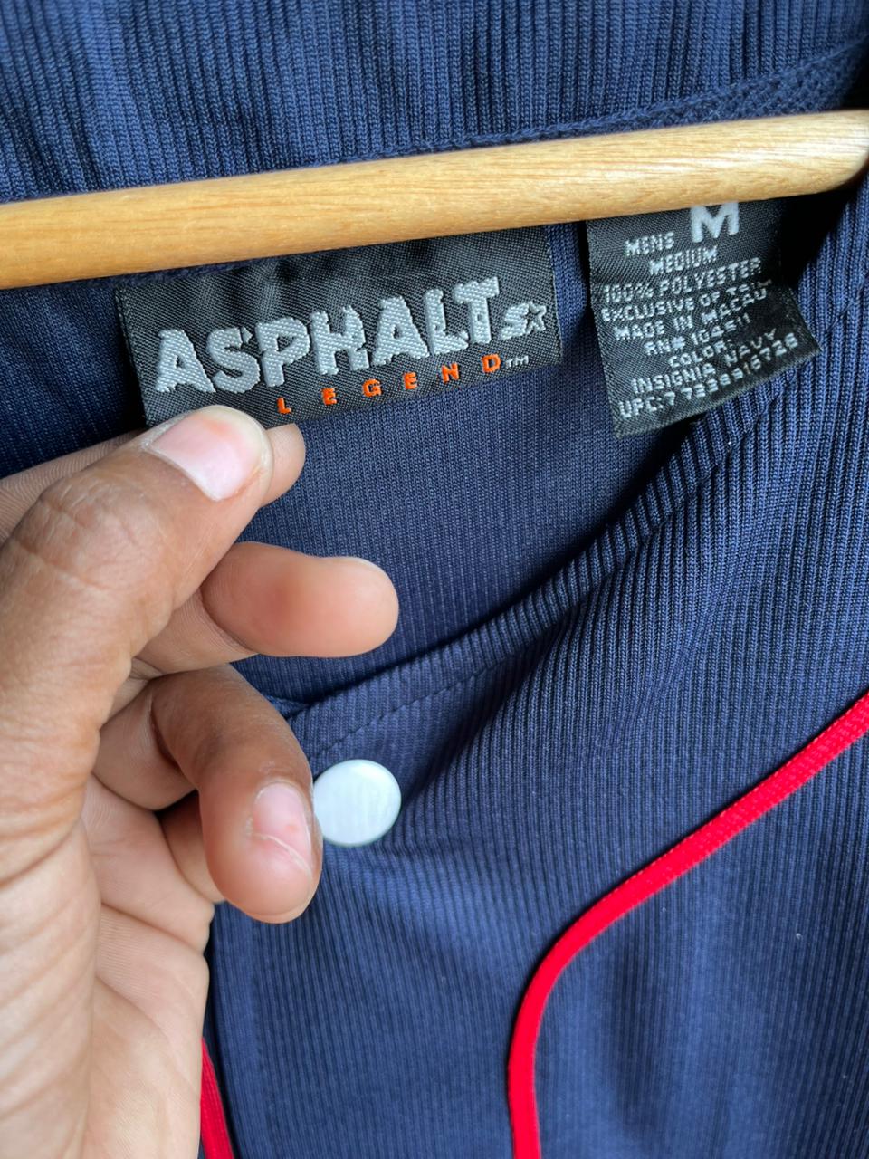 MLB ASPHALT Jersey |Vintage Oversized Streetwear | Men Women |  Online Shopping