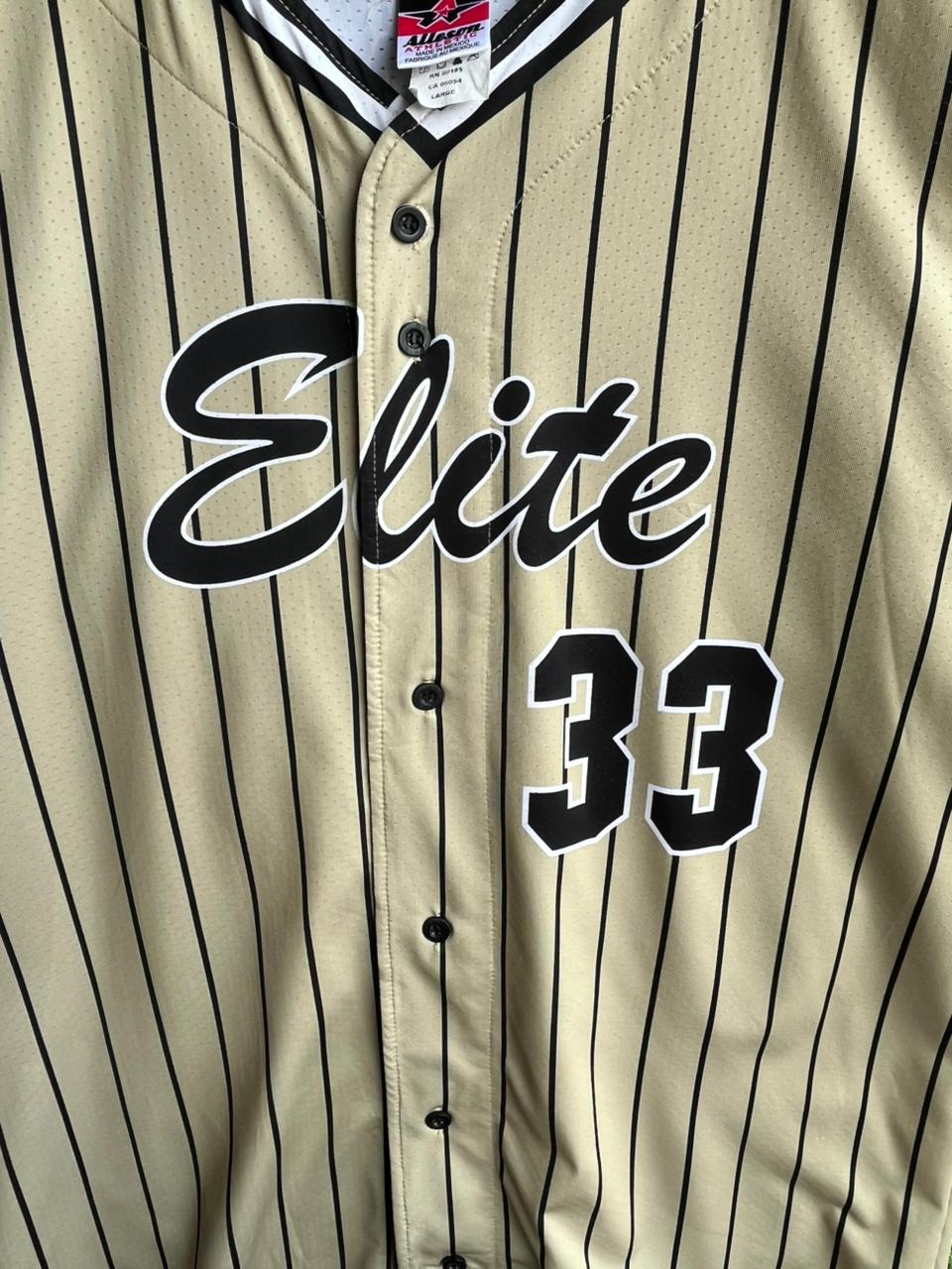 MLB ELITE 33 Jersey |Vintage Oversized Streetwear | Men Women |  Online Shopping
