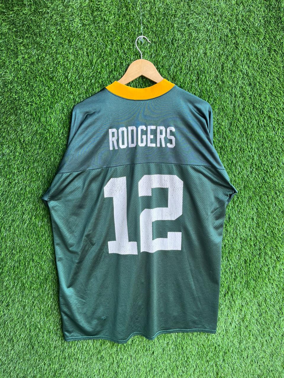 NFL RODGERS 12 Jersey |Vintage Oversized Streetwear | Men Women |  Online Shopping