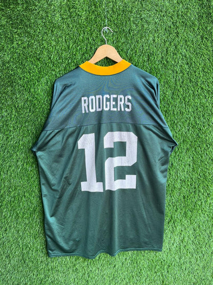 NFL RODGERS 12 Jersey |Vintage Oversized Streetwear | Men Women |  Online Shopping