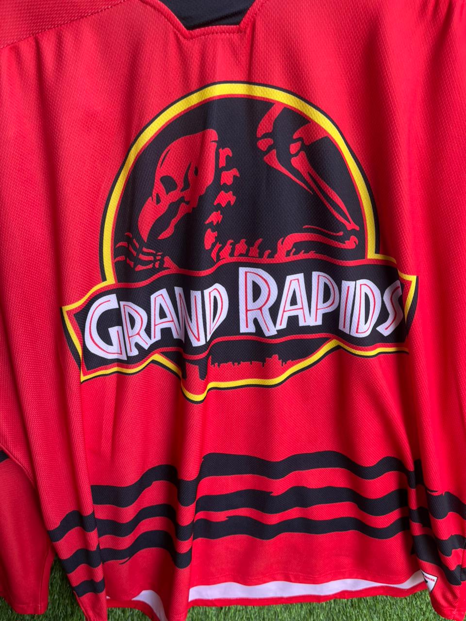 Ice Hockey Grand Rapids Jersey |Vintage Oversized Streetwear | Men Women |  Online Shopping