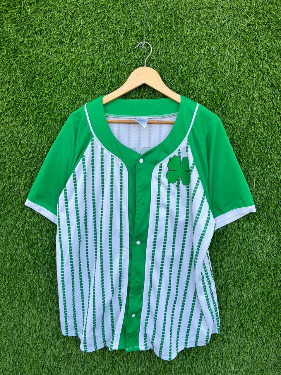 Mlb Shamrock Jersey |Vintage Oversized Streetwear | Men Women |  Online Shopping