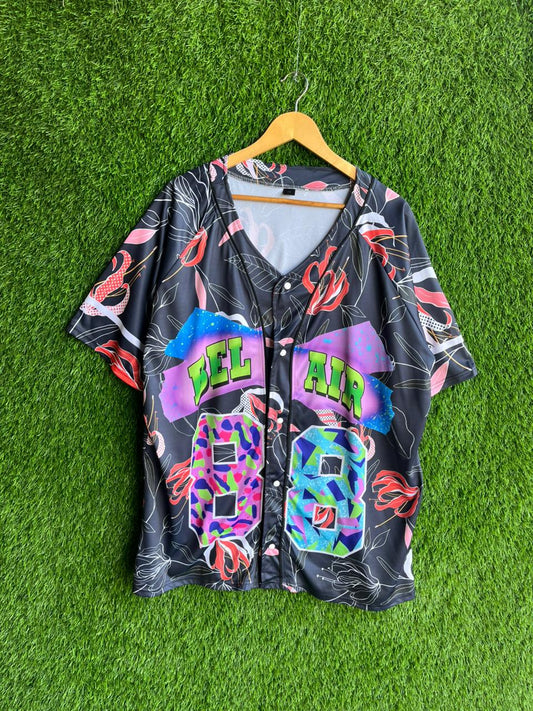 Mlb Bel Air 88 Jersey |Vintage Oversized Streetwear | Men Women |  Online Shopping