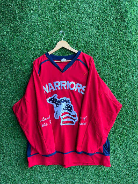 Ice Hockey Warriors Ganzak 47 Jersey |Vintage Oversized Streetwear | Men Women |  Online Shopping