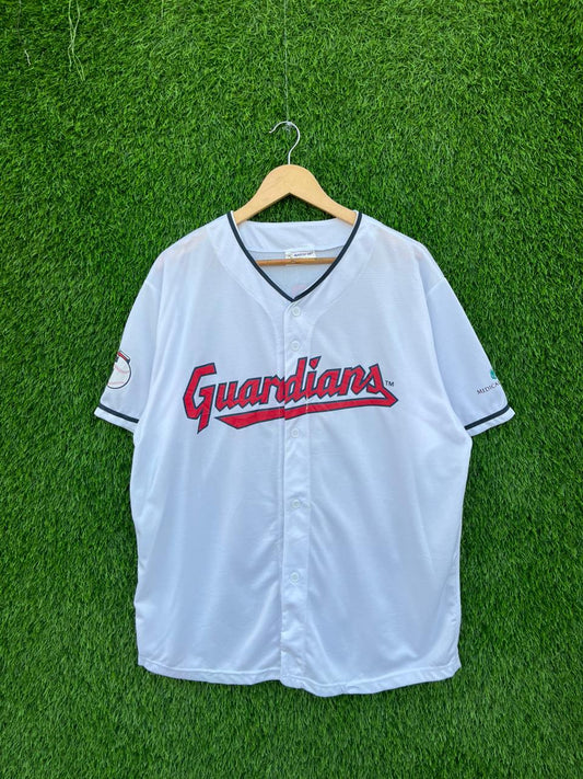 MLB GUARDIANS Straw 7 Jersey |Vintage Oversized Streetwear | Men Women |  Online Shopping