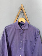 Tommy Hilfiger Checkered Shirt | Korean-Inspired Oversized Fit | Lightweight Summer Wear | Full Sleeve | Men Women | Online Shopping