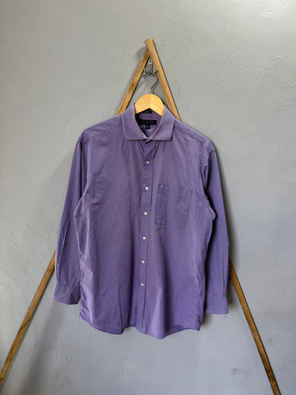 Tommy Hilfiger Checkered Shirt | Korean-Inspired Oversized Fit | Lightweight Summer Wear | Full Sleeve | Men Women | Online Shopping