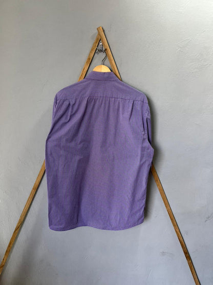 Tommy Hilfiger Checkered Shirt | Korean-Inspired Oversized Fit | Lightweight Summer Wear | Full Sleeve | Men Women | Online Shopping