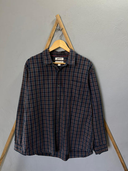 Goodthreads Checkered Shirt | Korean-Inspired Oversized Fit | Lightweight Summer Wear | Half / Full Sleeve | Men Women | Online Shopping