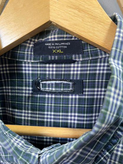 Nautica Checkered Shirt | Korean-Inspired Oversized Fit | Lightweight Summer Wear | Full Sleeve | Men Women | Online Shopping