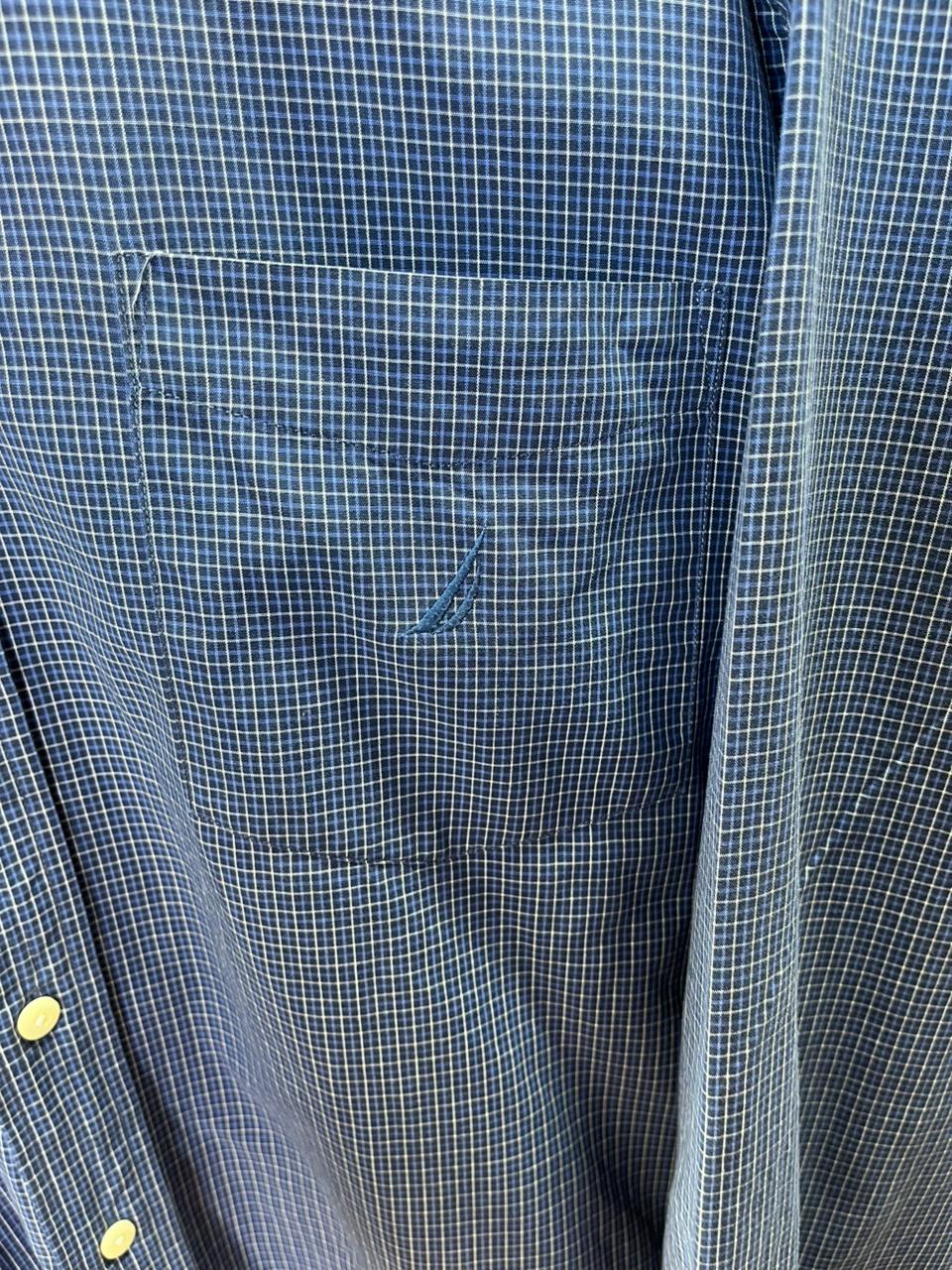 Nautica Checkered Shirt | Full Sleeves |Korean-Inspired Oversized Fit | Lightweight Summer Wear |  Full Sleeve | Men Women | Online Shopping