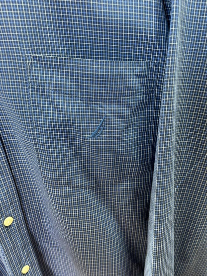 Nautica Checkered Shirt | Full Sleeves |Korean-Inspired Oversized Fit | Lightweight Summer Wear |  Full Sleeve | Men Women | Online Shopping