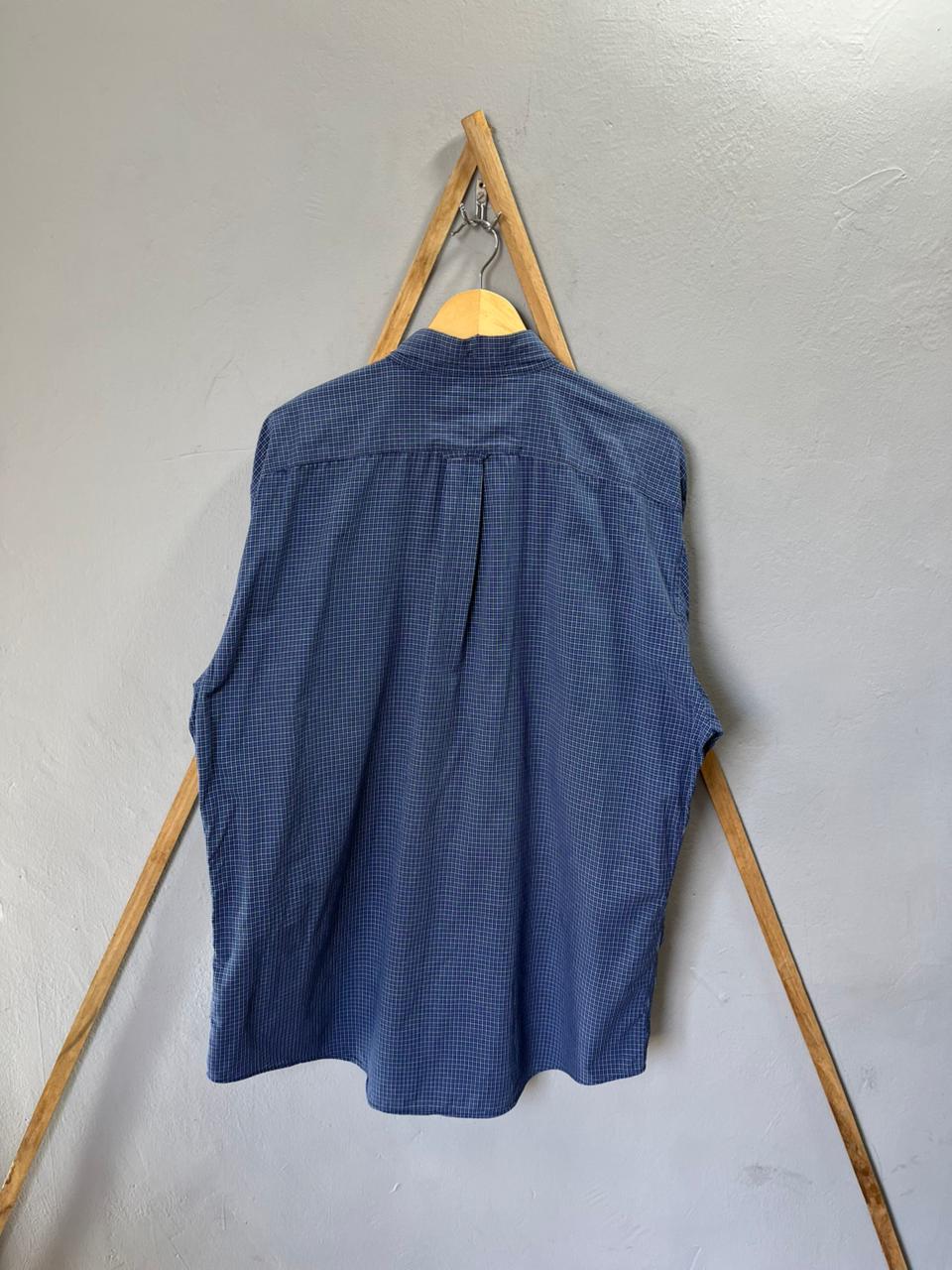 Nautica Checkered Shirt | Full Sleeves |Korean-Inspired Oversized Fit | Lightweight Summer Wear |  Full Sleeve | Men Women | Online Shopping