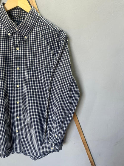 CHAPS gingham Checkered Shirt | Full Sleeves |Korean-Inspired Oversized Fit | Lightweight Summer Wear  | Men Women | Online Shopping