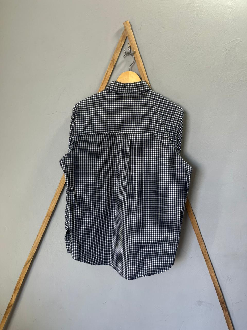 CHAPS gingham Checkered Shirt | Full Sleeves |Korean-Inspired Oversized Fit | Lightweight Summer Wear  | Men Women | Online Shopping