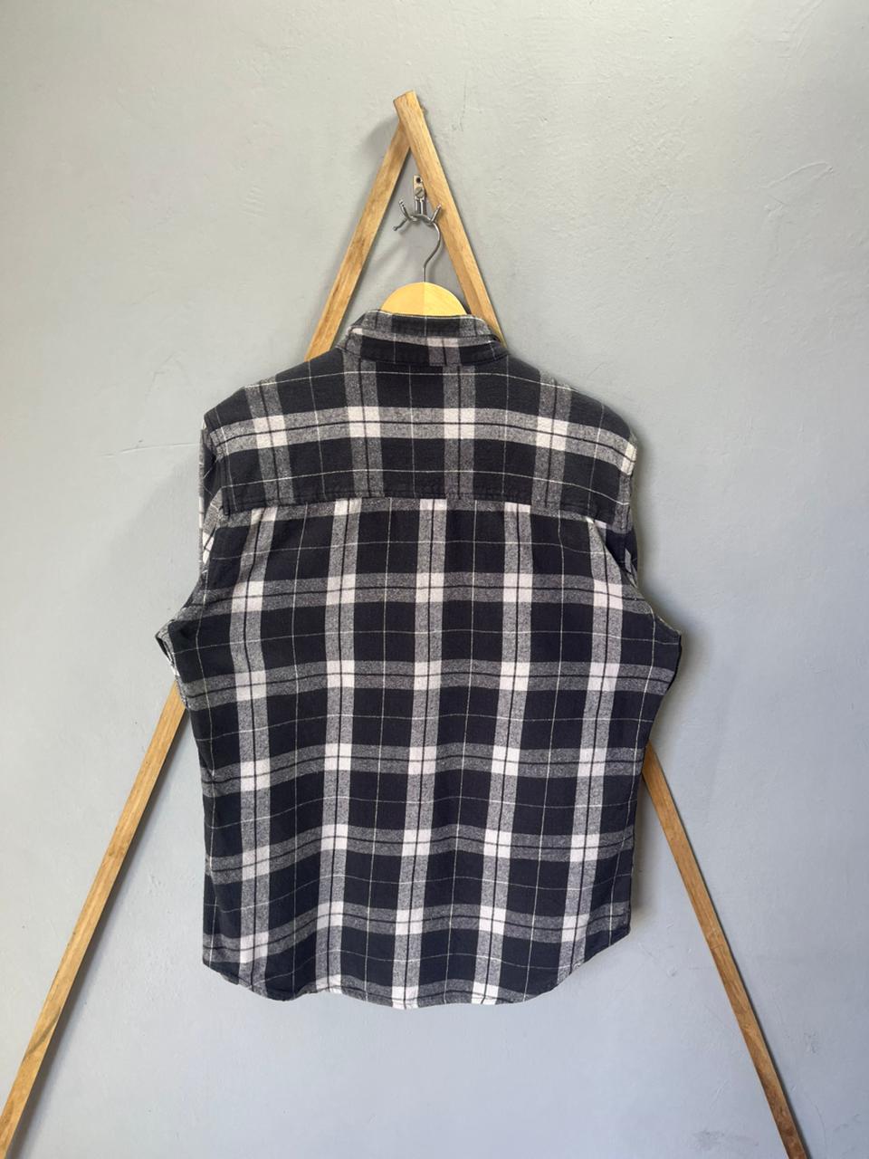 Cross Hatch Checkered Shirt | Full Sleeves |Korean-Inspired Oversized Fit | Lightweight Summer Wear | Full Sleeve | Men Women | Online Shopping