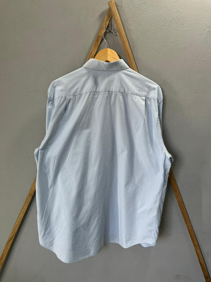 M&S Plain Shirt | Full Sleeves |Korean-Inspired Oversized Fit | Lightweight Summer Wear | Full Sleeve | Men Women | Online Shopping