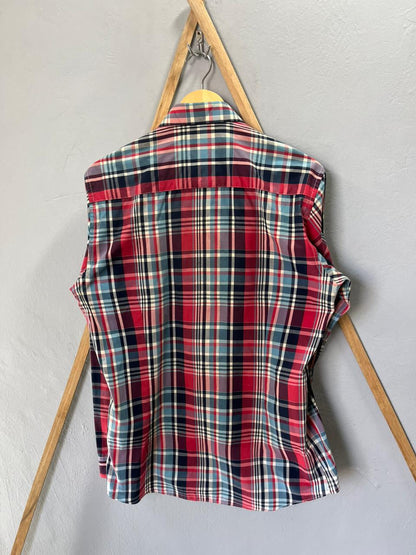 Cedar Wood State Checked Shirt | Full Sleeves |Korean-Inspired Oversized Fit | Lightweight Summer Wear | Full Sleeve | Men Women | Online Shopping