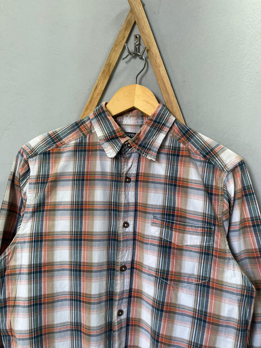 George Checkered Shirt | Full Sleeves |Korean-Inspired Oversized Fit | Lightweight Summer Wear | Men Women | Online Shopping