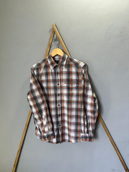 George Checkered Shirt | Full Sleeves |Korean-Inspired Oversized Fit | Lightweight Summer Wear | Men Women | Online Shopping