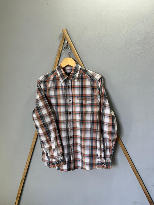 George Checkered Shirt | Full Sleeves |Korean-Inspired Oversized Fit | Lightweight Summer Wear | Men Women | Online Shopping