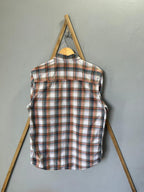 George Checkered Shirt | Full Sleeves |Korean-Inspired Oversized Fit | Lightweight Summer Wear | Men Women | Online Shopping