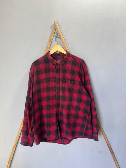 Primark Flannel Shirt | Full Sleeves |Korean-Inspired Oversized Fit | Lightweight Summer Wear | Men Women | Online Shopping