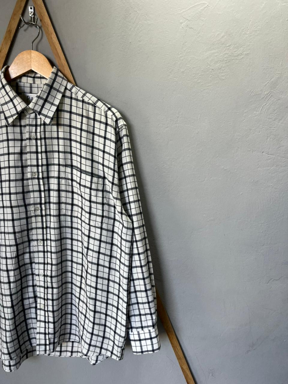 P&E  Shirt | Full Sleeves |Korean-Inspired Oversized Fit | Lightweight Summer Wear | Half / Full Sleeve | Men Women | Online Shopping