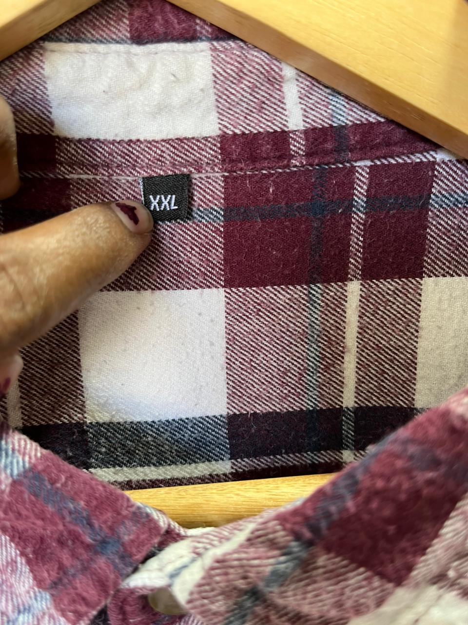 Goods and Supply Checkered Shirt | Full Sleeves |Korean-Inspired Oversized Fit | Lightweight Summer Wear | Half / Full Sleeve | Men Women | Online Shopping