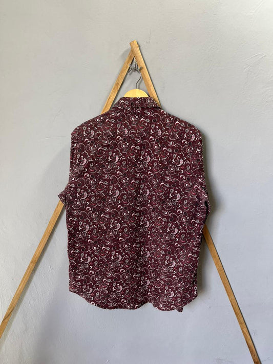 Structure Shirt | Full Sleeves |Korean-Inspired Oversized Fit | Lightweight Summer Wear | Men Women | Online Shopping