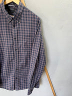 Nordstrom gingham Shirt | Full Sleeves |Korean-Inspired Oversized Fit | Lightweight Summer Wear  | Men Women | Online Shopping