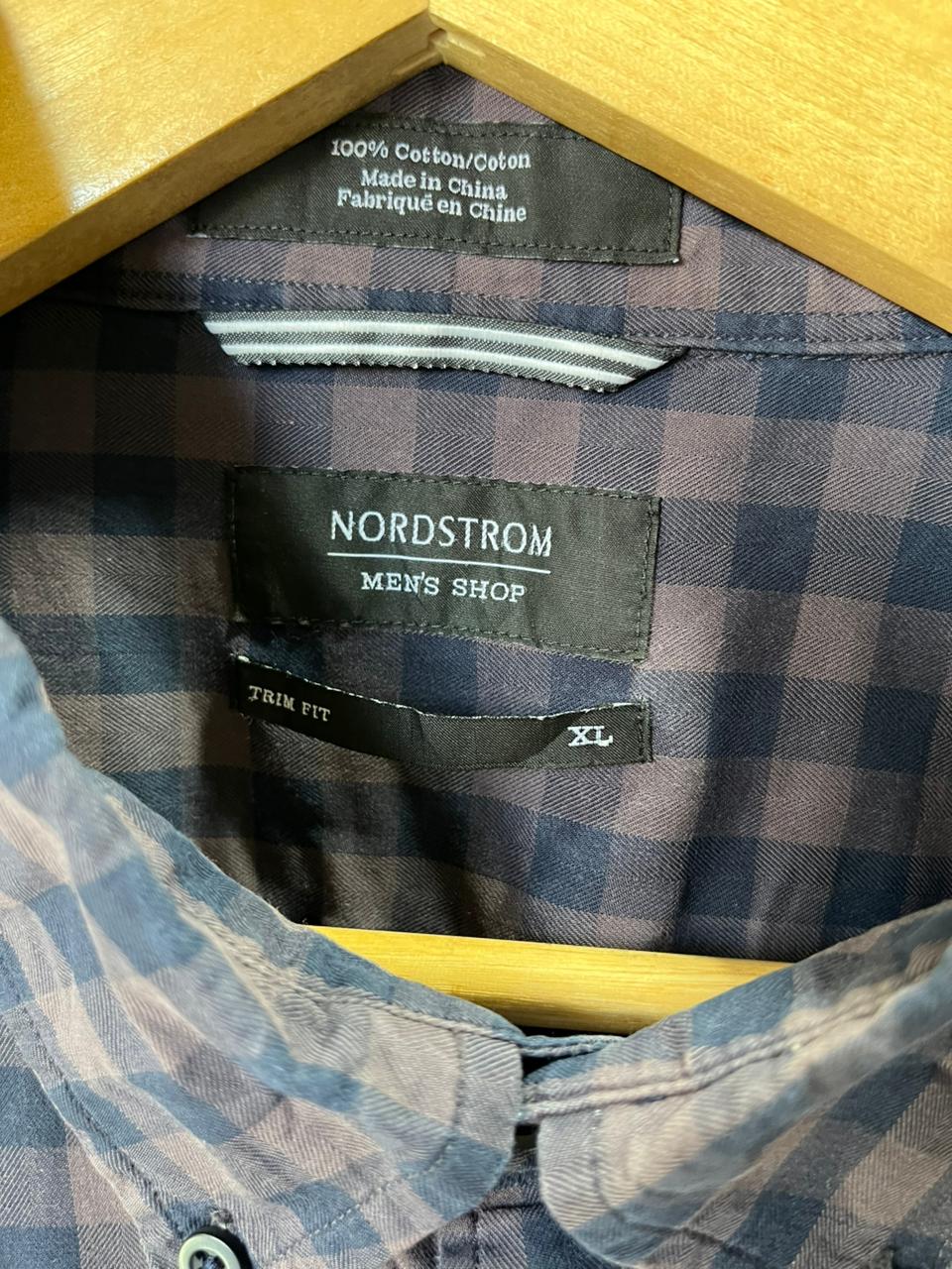 Nordstrom gingham Shirt | Full Sleeves |Korean-Inspired Oversized Fit | Lightweight Summer Wear  | Men Women | Online Shopping