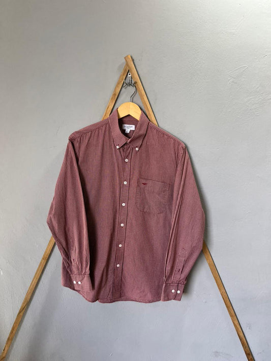 Aviator gingham Checkered Shirt | Full Sleeves |Korean-Inspired Oversized Fit | Lightweight Summer Wear | Full Sleeve | Men Women | Online Shopping