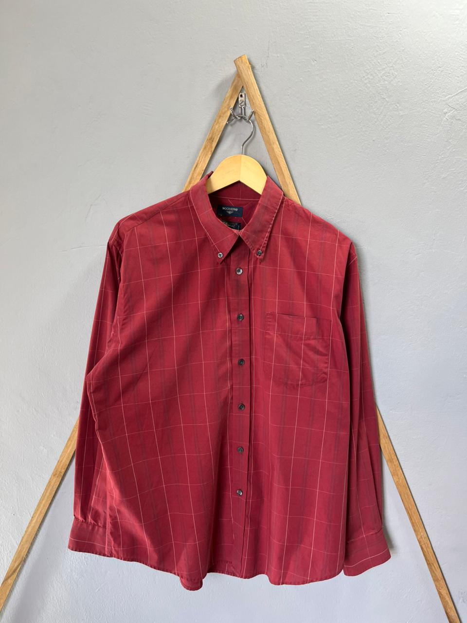 Dockers Shirt | Full Sleeves |Korean-Inspired Oversized Fit | Lightweight Summer Wear | Men Women | Online Shopping