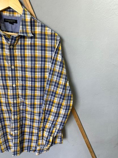 BANANA REPUBLIC Shirt | Full Sleeves |Korean-Inspired Oversized Fit | Lightweight Summer Wear  | Men Women | Online Shopping