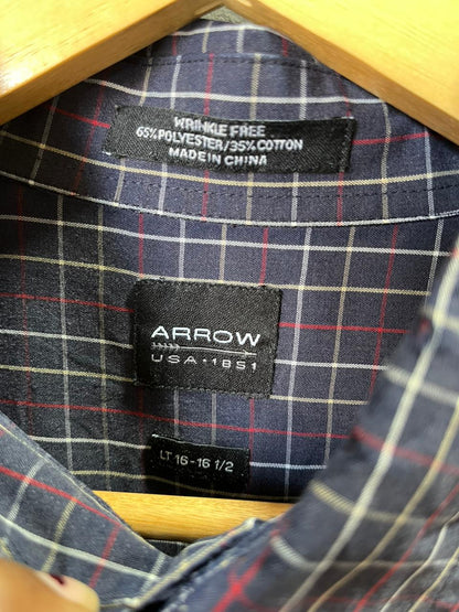ARROW Checkered Shirt | Full Sleeves |Korean-Inspired Oversized Fit | Lightweight Summer Wear  | Men Women | Online Shopping