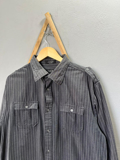 Eighty Eight strip  Shirt | Full Sleeves |Korean-Inspired Oversized Fit | Lightweight Summer Wear | Men Women | Online Shopping