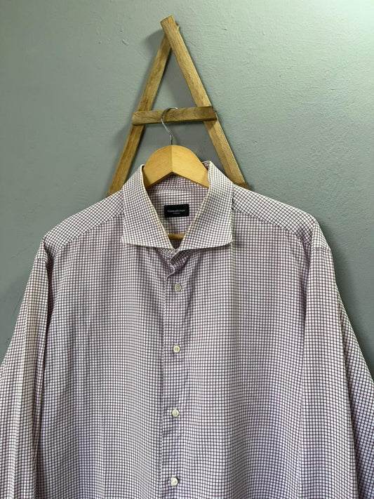 Zegna  Shirt | Full Sleeves |Korean-Inspired Oversized Fit | Lightweight Summer Wear | Men Women | Online Shopping