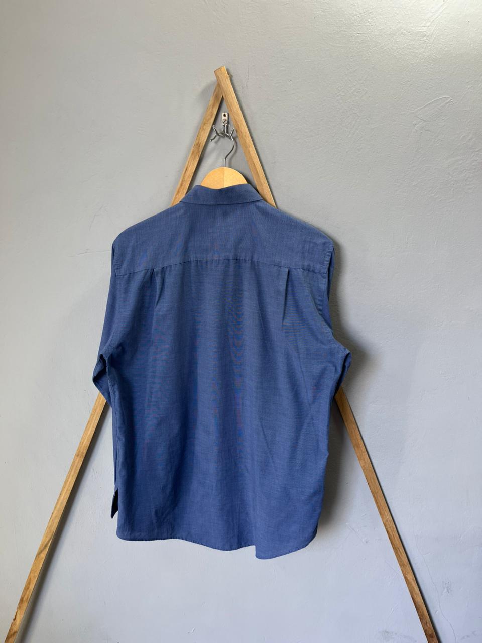 F&F Plain  Shirt | Full Sleeves |Korean-Inspired Oversized Fit | Lightweight Summer Wear | Men Women | Online Shopping