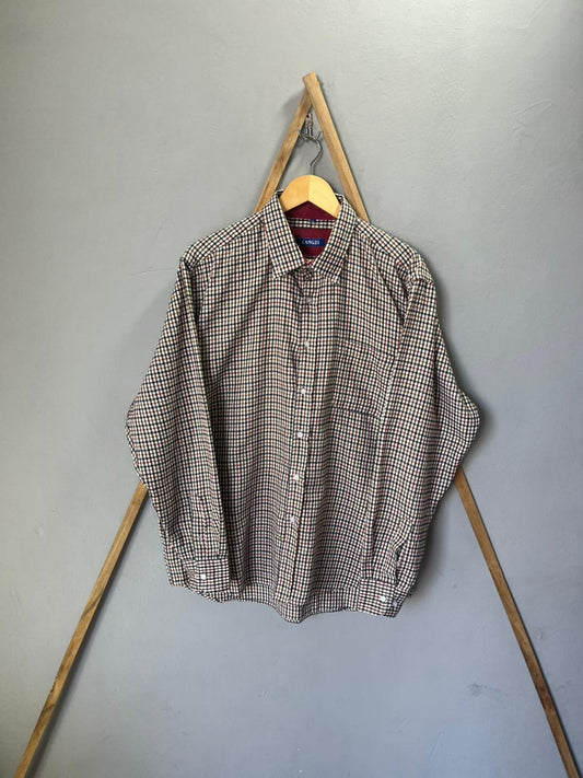 LANGZI  Shirt | Full Sleeves |Korean-Inspired Oversized Fit | Lightweight Summer Wear | Men Women | Online Shopping