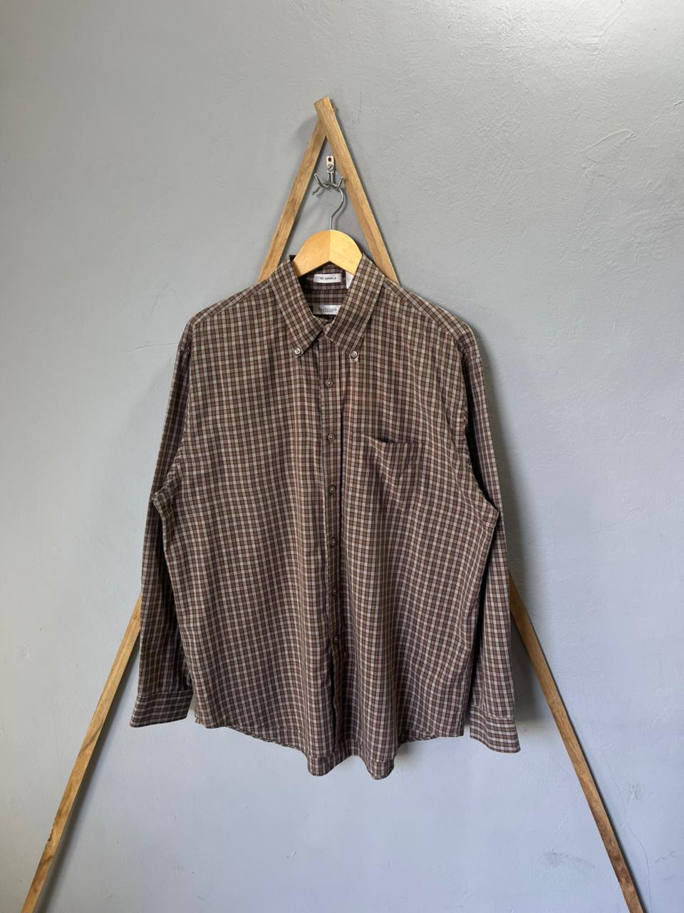 Van Heusen Shirt | Full Sleeves |Korean-Inspired Oversized Fit | Lightweight Summer Wear | Men Women | Online Shopping