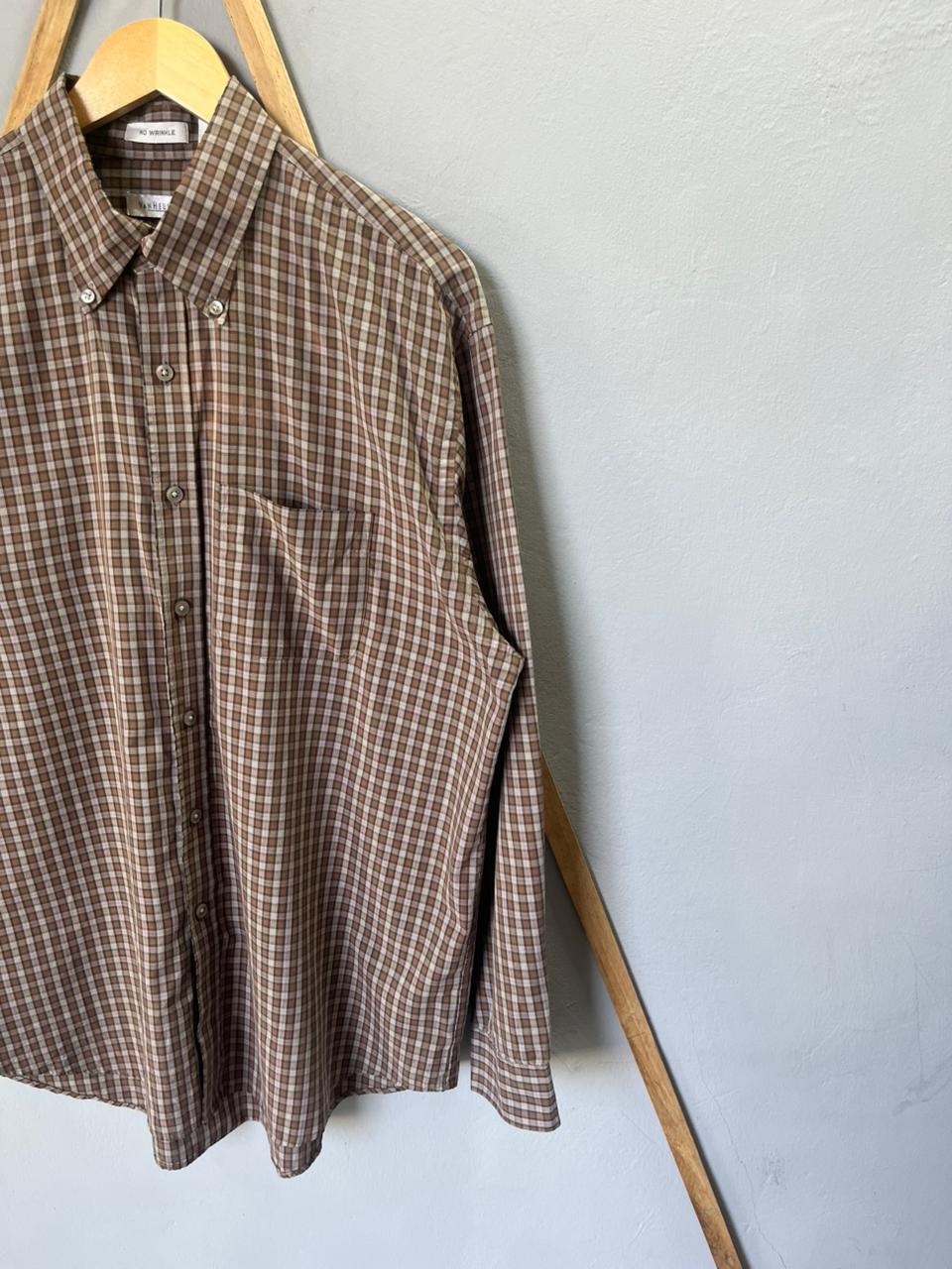 Van Heusen Shirt | Full Sleeves |Korean-Inspired Oversized Fit | Lightweight Summer Wear | Men Women | Online Shopping