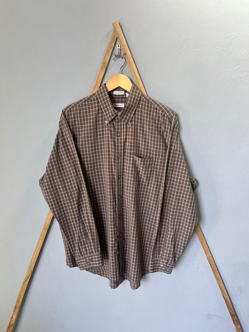 Van Heusen Shirt | Full Sleeves |Korean-Inspired Oversized Fit | Lightweight Summer Wear | Men Women | Online Shopping