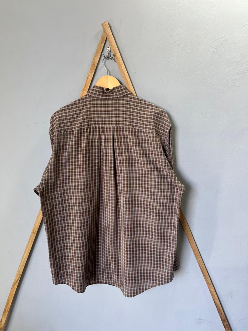 Van Heusen Shirt | Full Sleeves |Korean-Inspired Oversized Fit | Lightweight Summer Wear | Men Women | Online Shopping