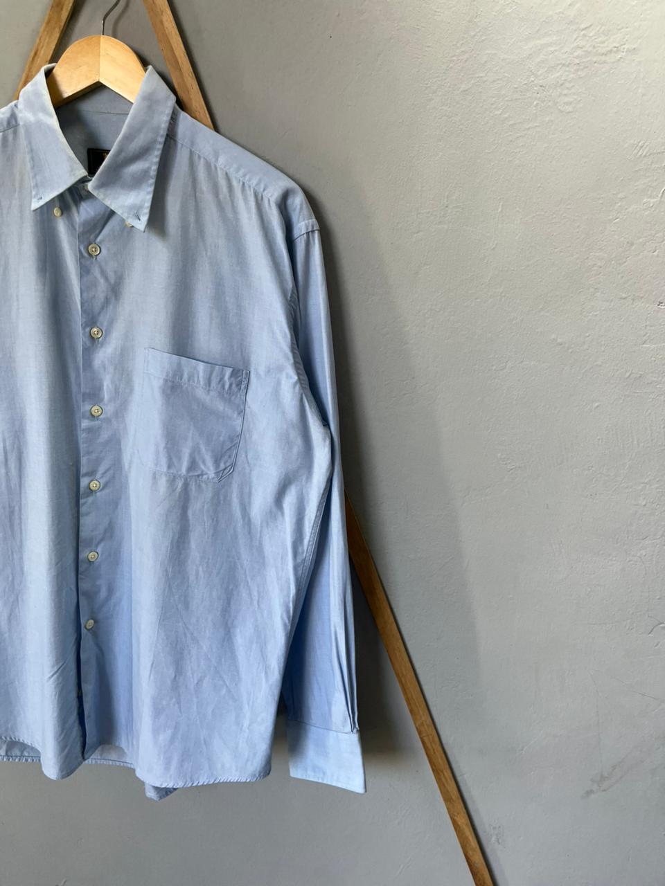 Peter Andrew plain Shirt | Full Sleeves |Korean-Inspired Oversized Fit | Lightweight Summer Wear | Men Women | Online Shopping