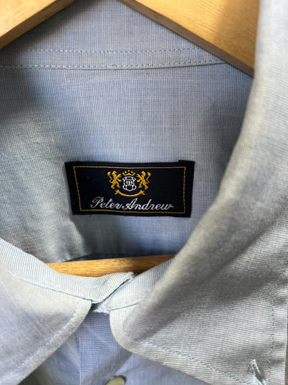 Peter Andrew plain Shirt | Full Sleeves |Korean-Inspired Oversized Fit | Lightweight Summer Wear | Men Women | Online Shopping