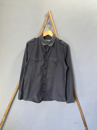 River Island Shirt | Full Sleeves |Korean-Inspired Oversized Fit | Lightweight Summer Wear | Men Women | Online Shopping