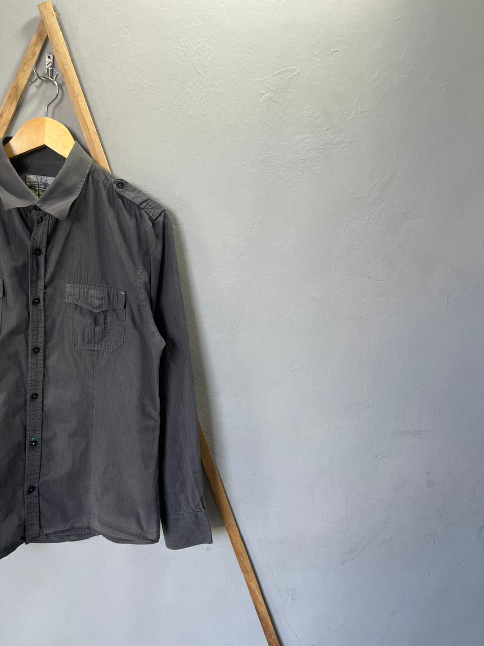 River Island Shirt | Full Sleeves |Korean-Inspired Oversized Fit | Lightweight Summer Wear | Men Women | Online Shopping