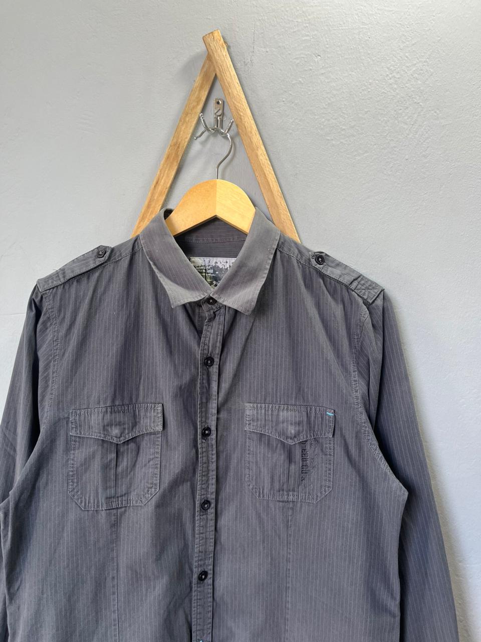 River Island Shirt | Full Sleeves |Korean-Inspired Oversized Fit | Lightweight Summer Wear | Men Women | Online Shopping