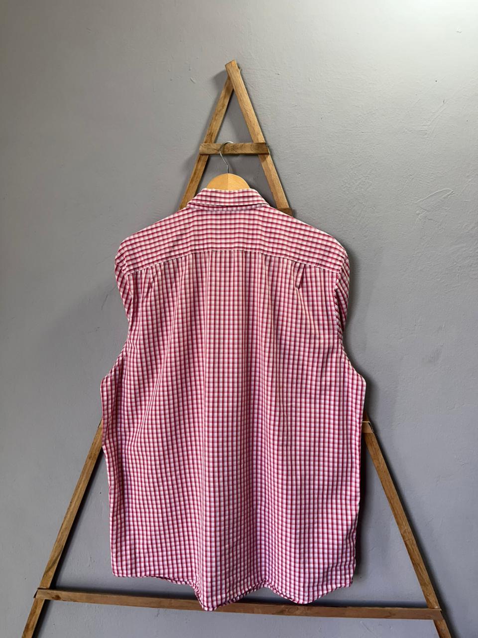 Dustin Gingham Checkered Shirt | Korean-Inspired Oversized Fit | Lightweight Summer Wear |  Full Sleeve | Men Women | Online Shopping